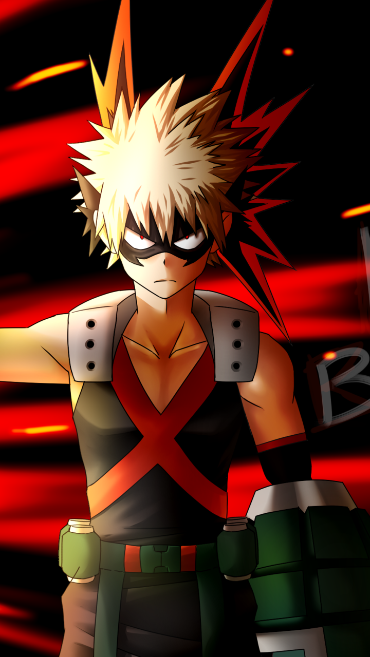 Anime My Hero Academia, Katsuki Bakugou, 720x1280, Phone HD Wallpaper