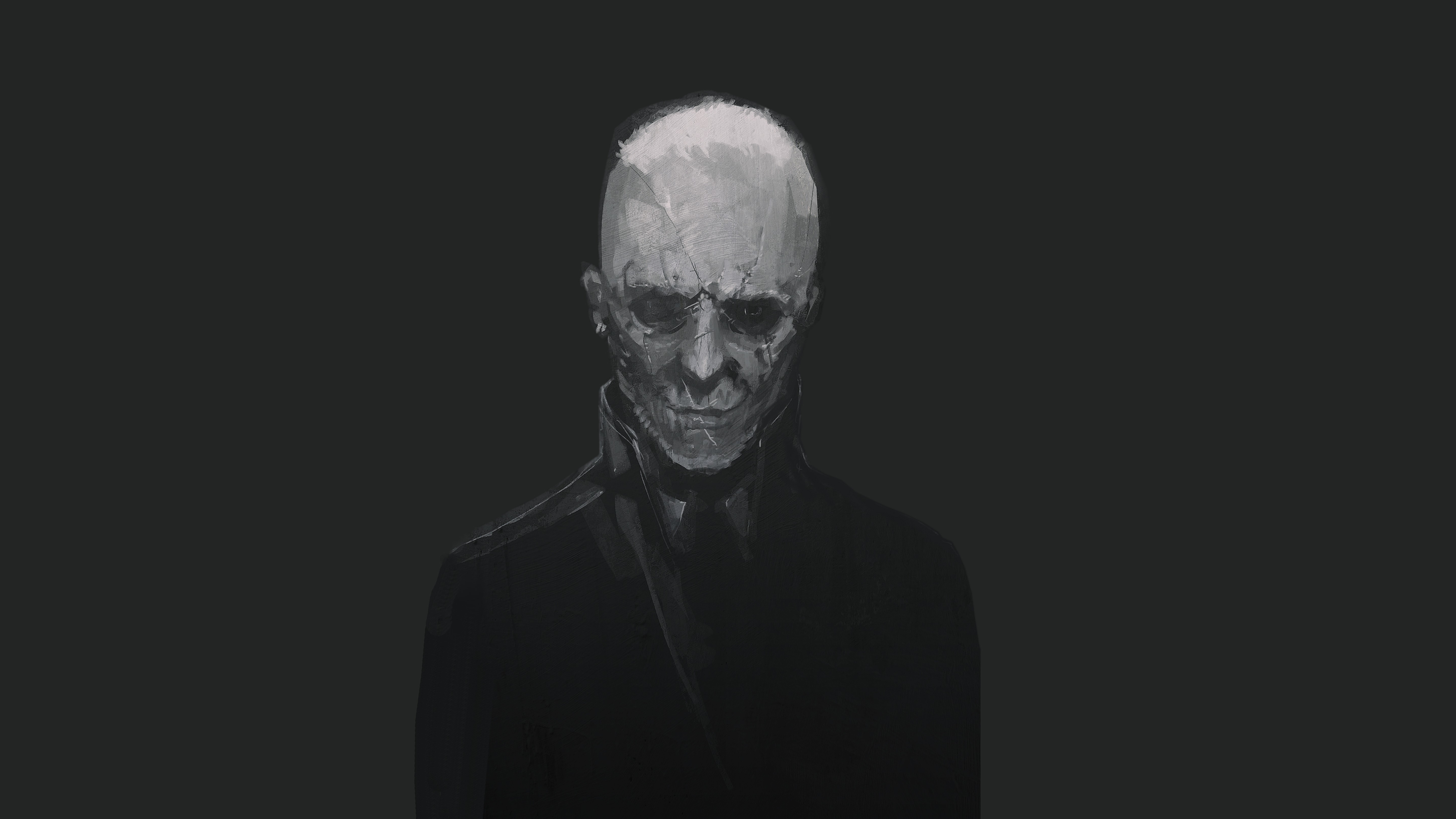 night king, game of thrones, tv shows, hd, 4k, 5k, minimalism, minimalist, HD Wallpaper