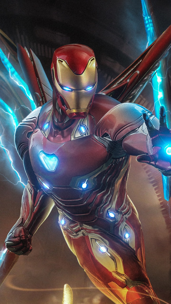 Movie Avengers Endgame, Iron Man, 720x1280, Phone HD Wallpaper