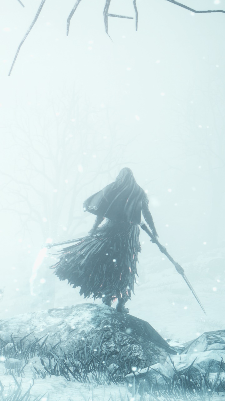 Video Game Dark Souls III, Winter, Snow, 720x1280, Phone HD Wallpaper