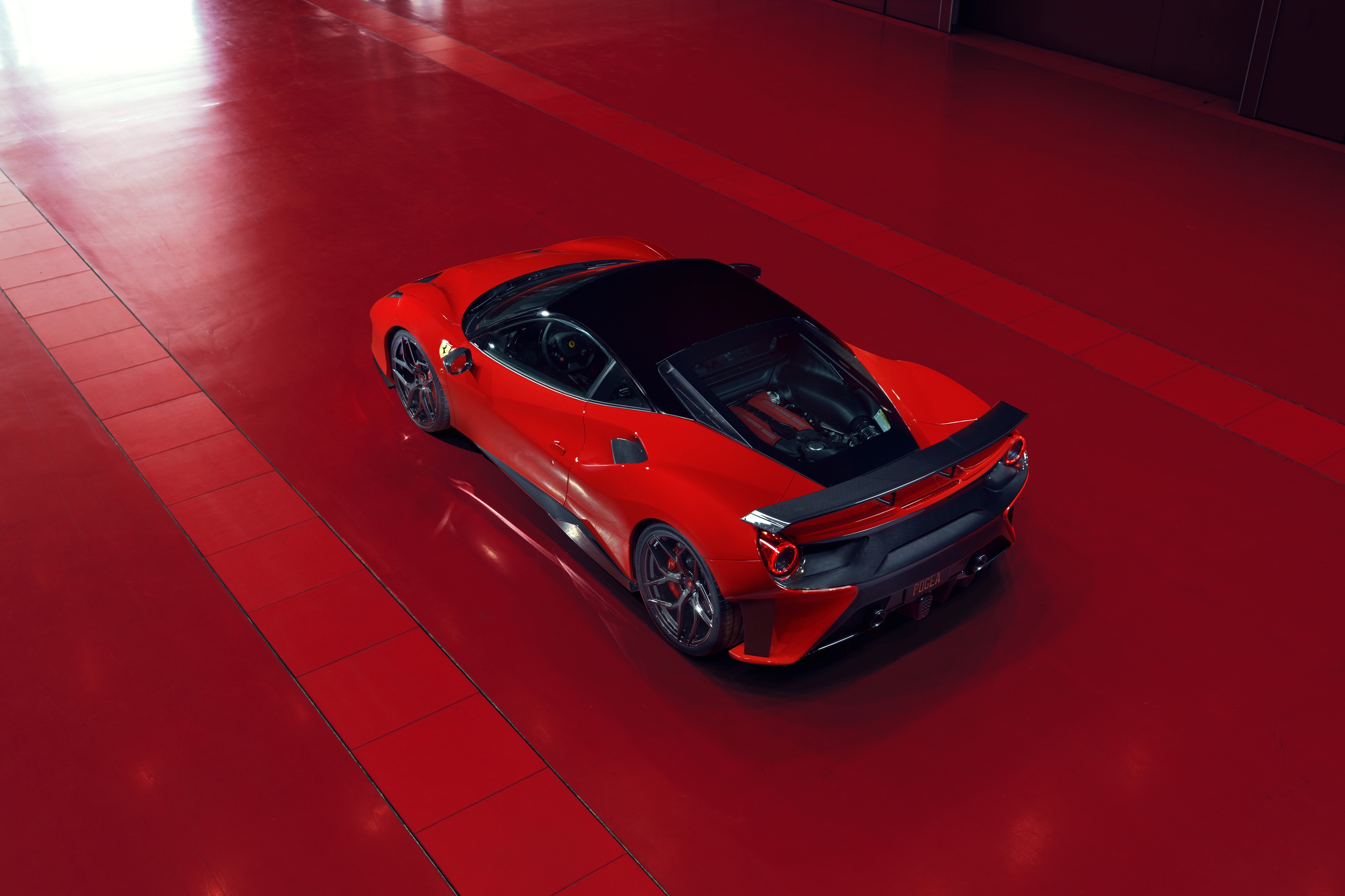pogea fplus, pogea, cars, 2018 cars, hd, 4k, ferrari, HD Wallpaper
