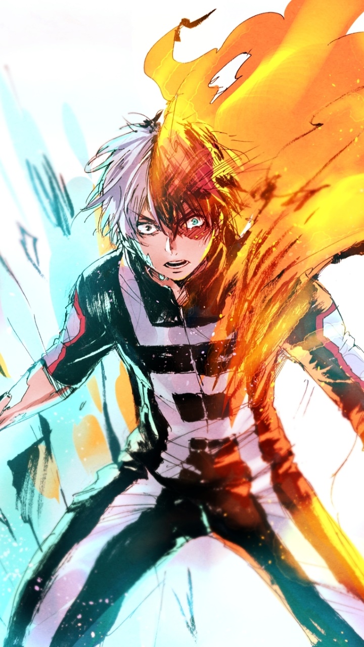 Anime My Hero Academia, Shoto Todoroki, 720x1280, Phone HD Wallpaper