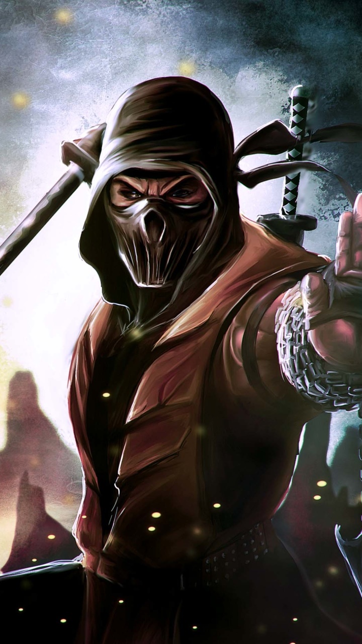 Video Game Mortal Kombat, Scorpion (Mortal Kombat), 720x1280, Phone HD Wallpaper