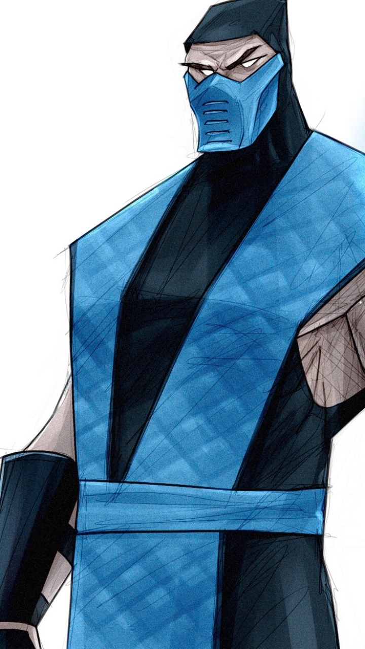 Video Game Mortal Kombat, Sub-Zero (Mortal Kombat), 720x1280, Phone HD Wallpaper
