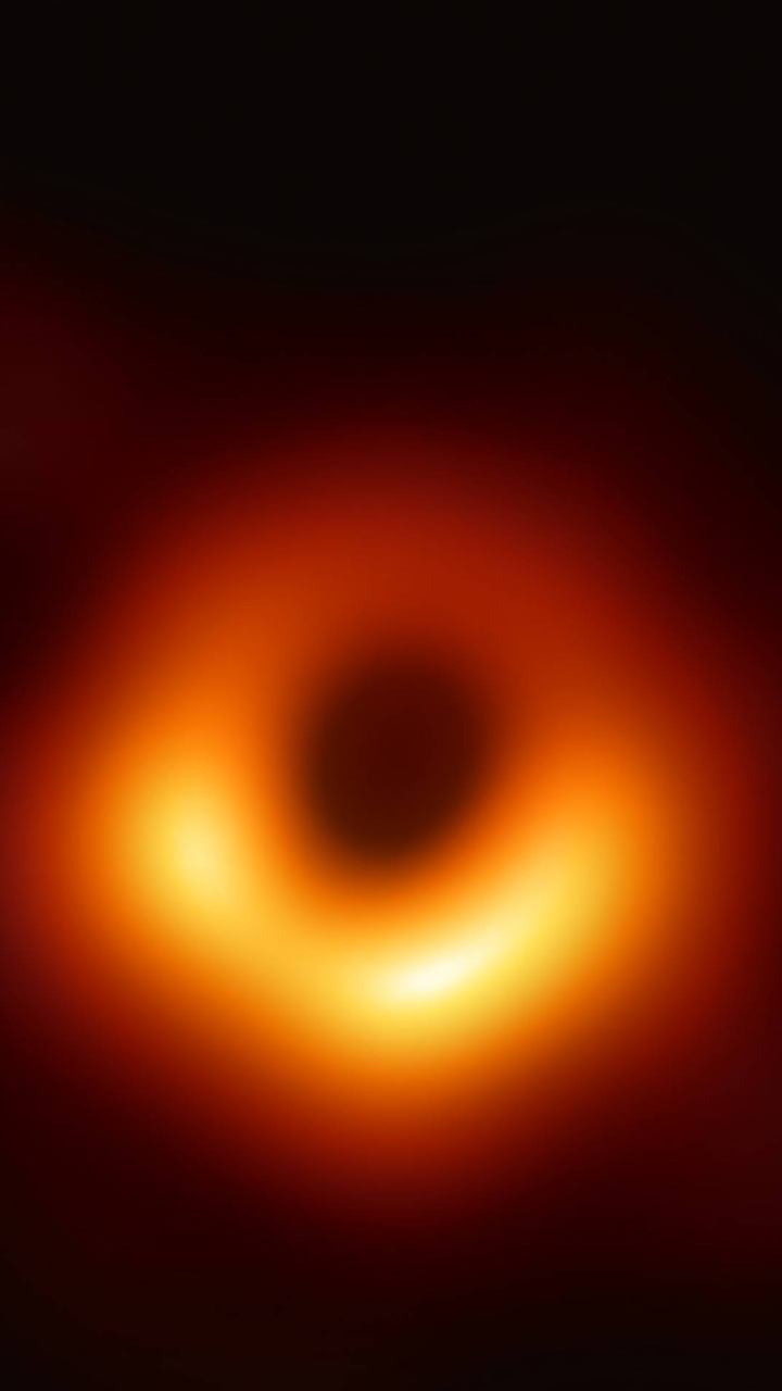 Sci Fi Black Hole, Messier 87, Space, 720x1280, Phone HD Wallpaper