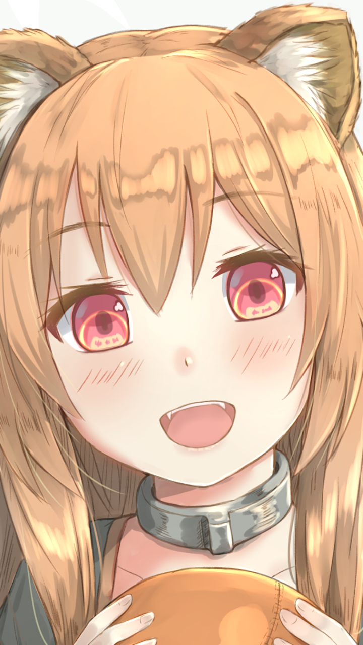 Anime The Rising of the Shield Hero, Raphtalia (The Rising Of The Shield Hero), Animal Ears, Tate No Yuusha No Nariagari, Smile, 720x1280, Phone HD Wallpaper