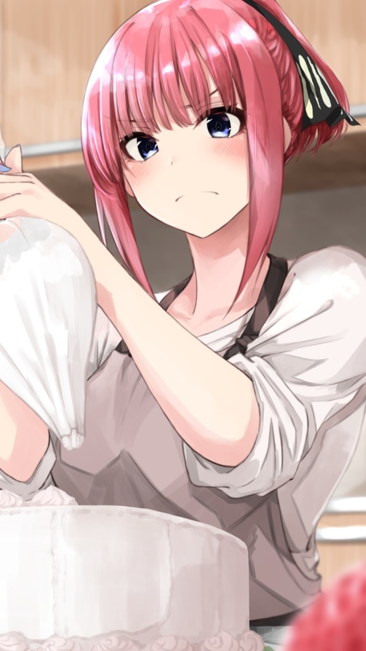 Anime The Quintessential Quintuplets, Nino Nakano, 720x1280, Phone HD Wallpaper