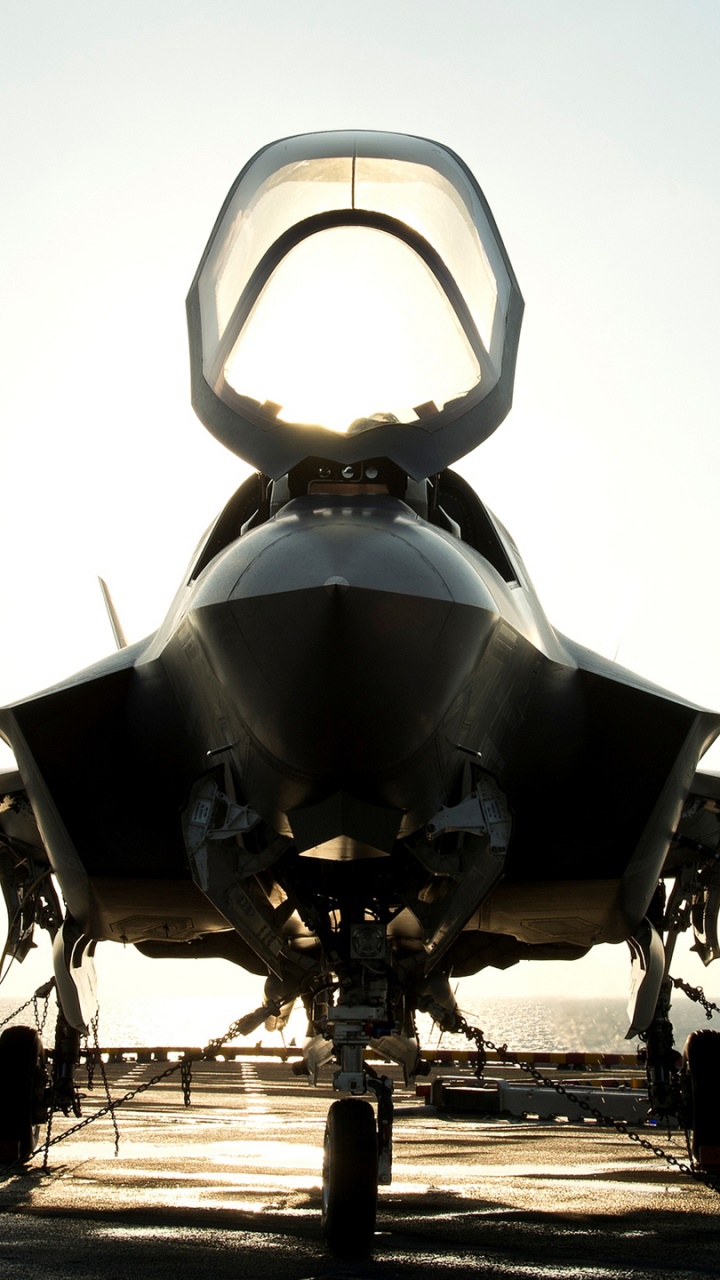 Military Lockheed Martin F-35 Lightning II, 720x1280, Phone HD Wallpaper