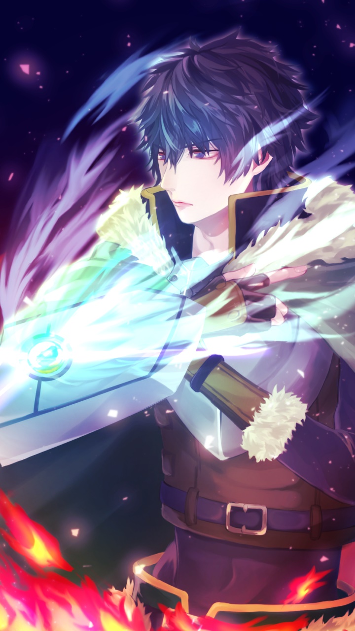 Anime The Rising of the Shield Hero, Shield, Naofumi Iwatani, 720x1280, Phone HD Wallpaper