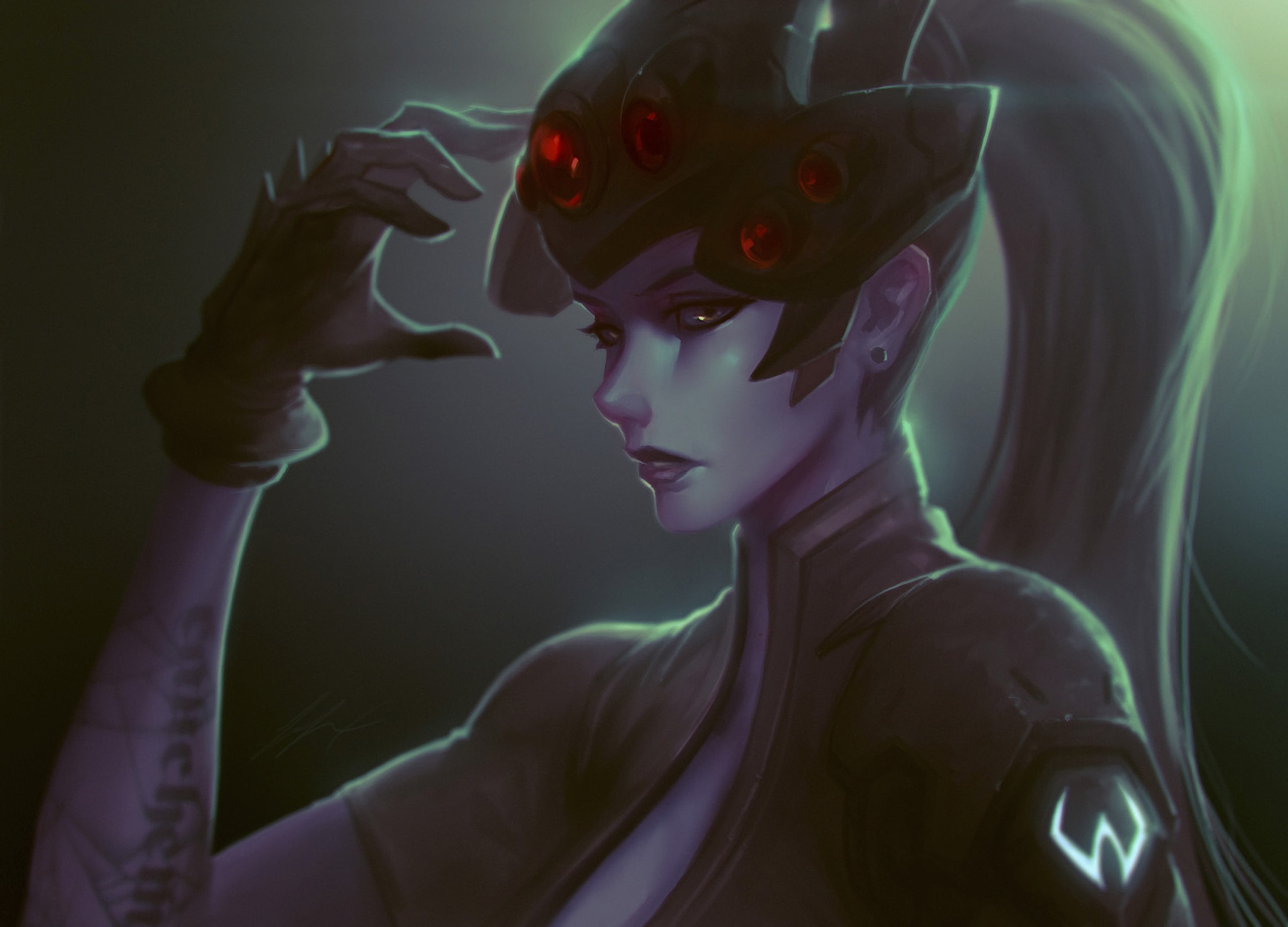 widowmaker, overwatch, games, hd, artwork, digital art, artist, deviantart, HD Wallpaper