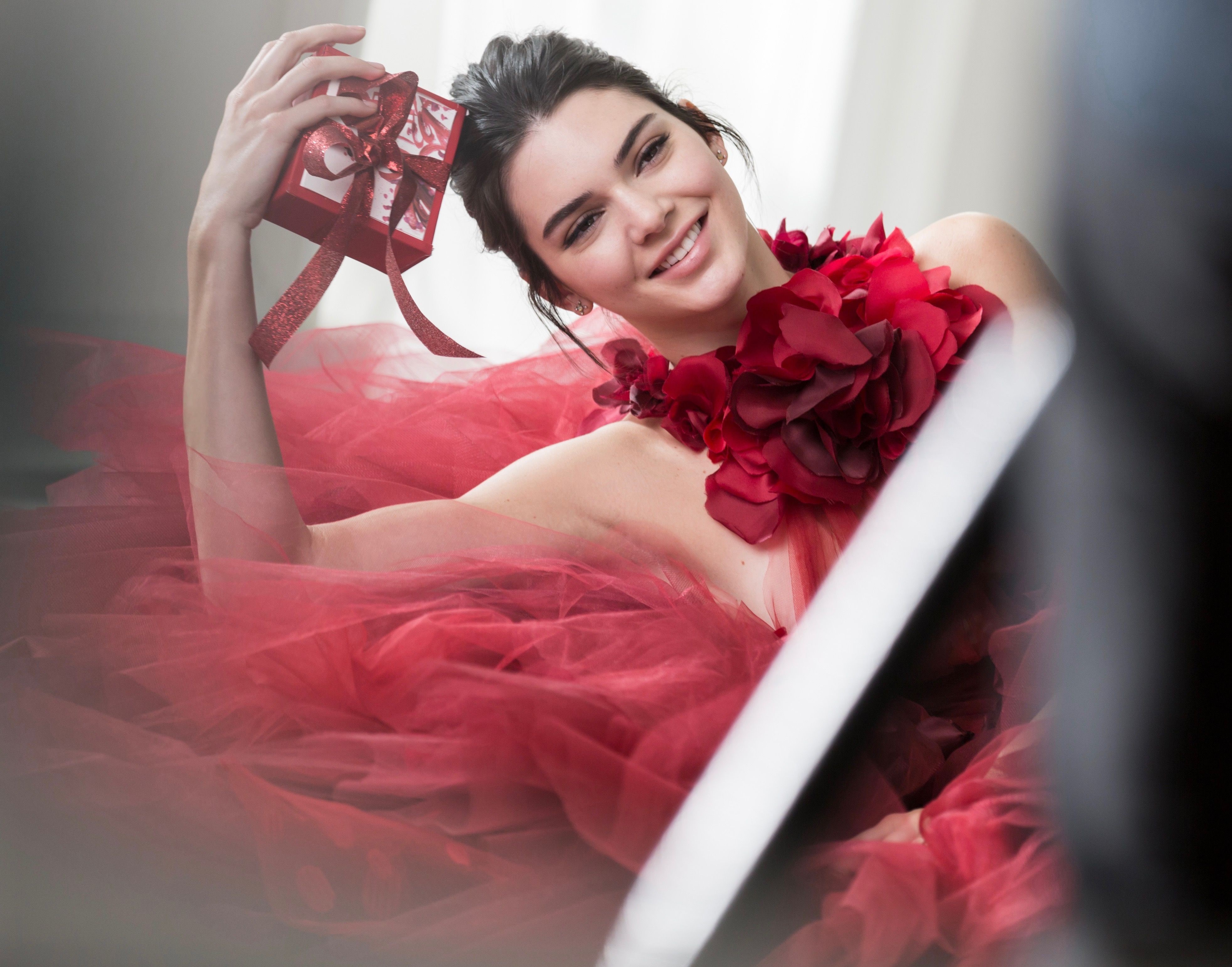 kendall jenner, model, girls, celebrities, hd, smile, HD Wallpaper