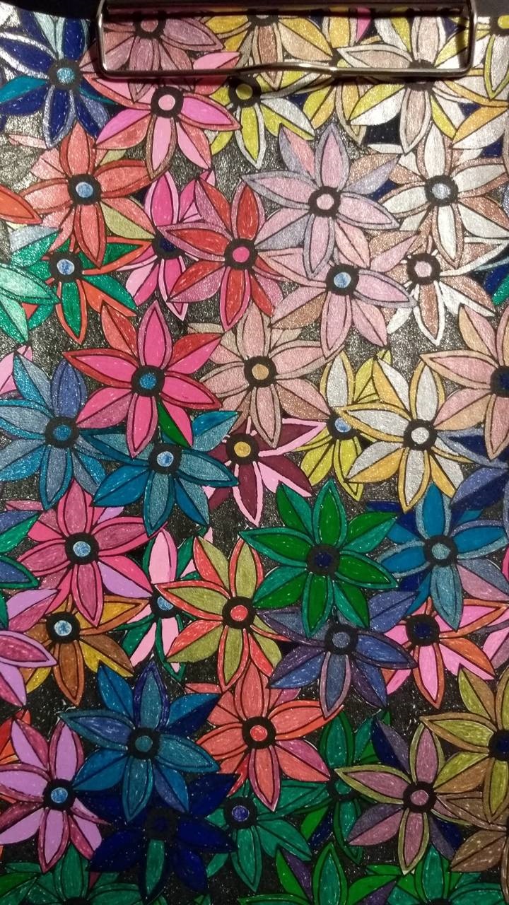 Artistic Flower, Colors, Daisy, Colorful, 720x1280, Phone HD Wallpaper