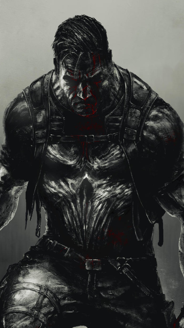 Comics Punisher, 720x1280, Phone HD Wallpaper
