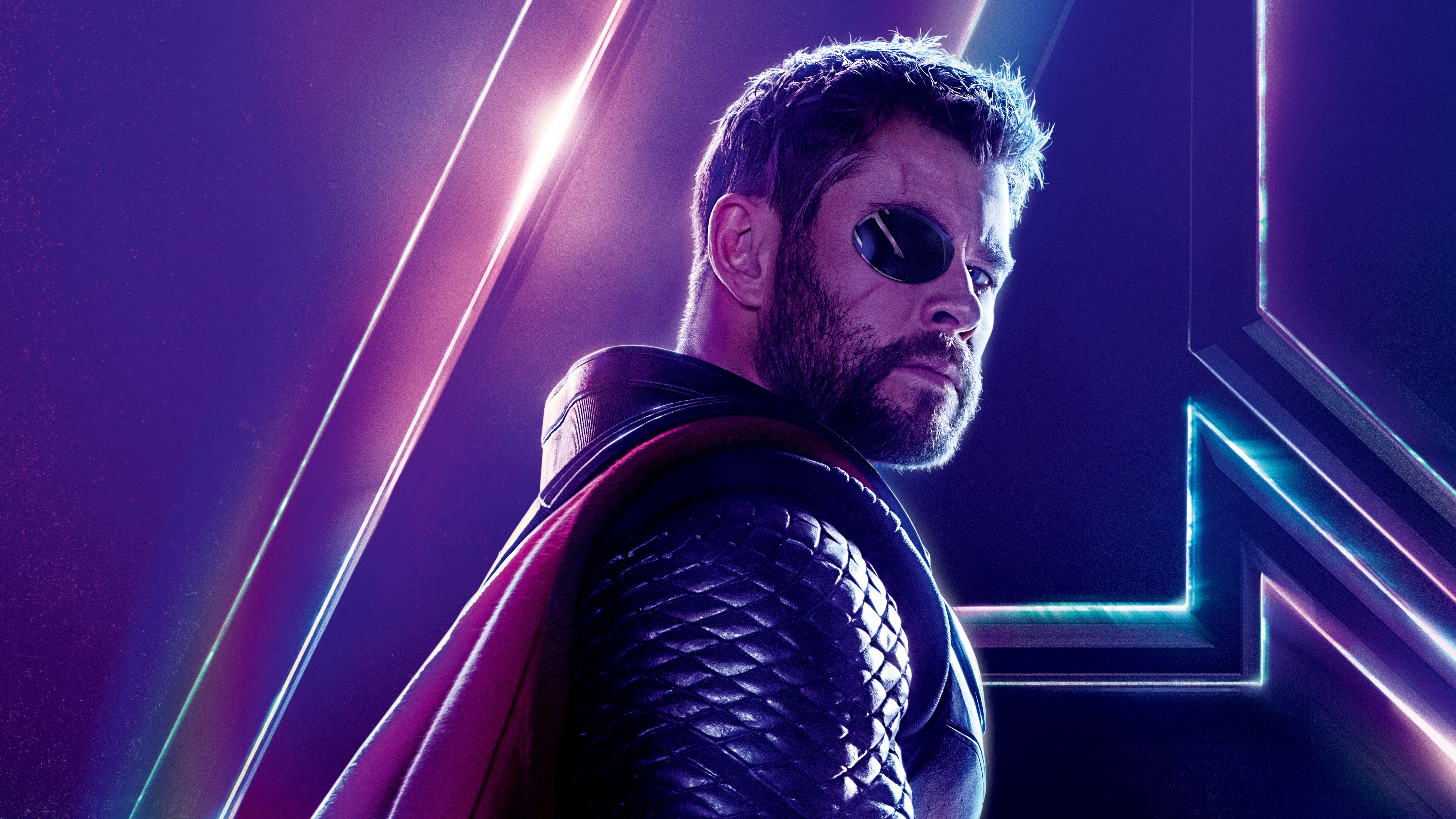 thor, avengers infinity war, 8k, 4k, 5k, 2018 movies, movies, hd, poster, HD Wallpaper