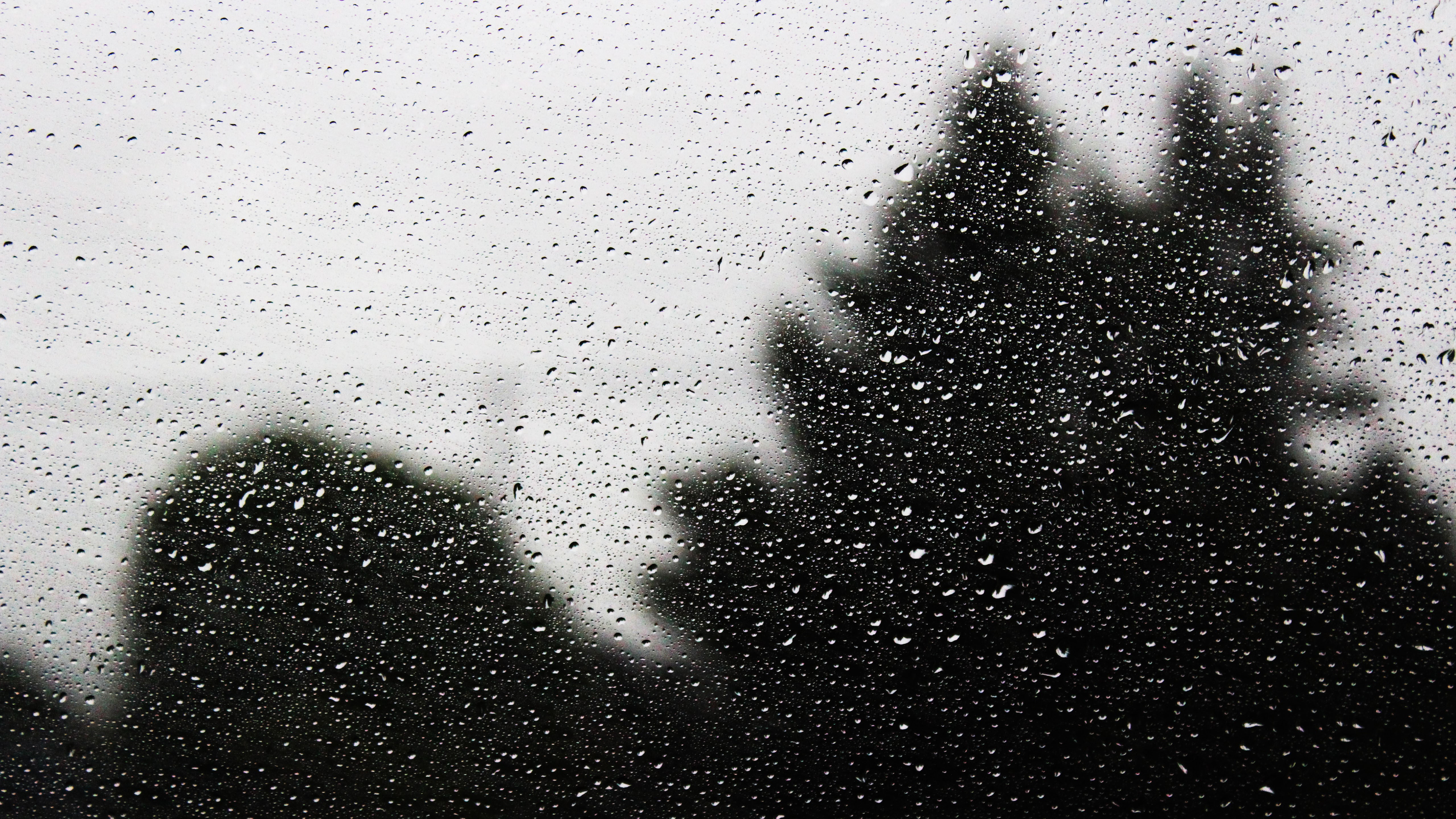 water, glass, nature, drops, photography, hd, 4k, 5k, HD Wallpaper