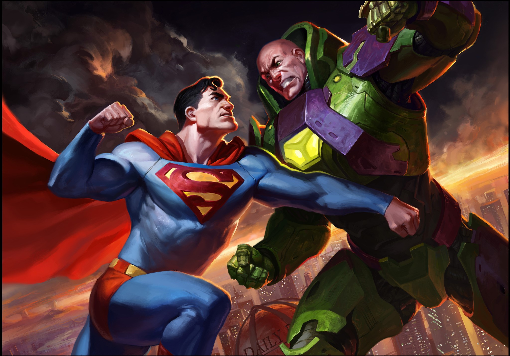 superman, artist, artwork, hd, artstation, HD Wallpaper