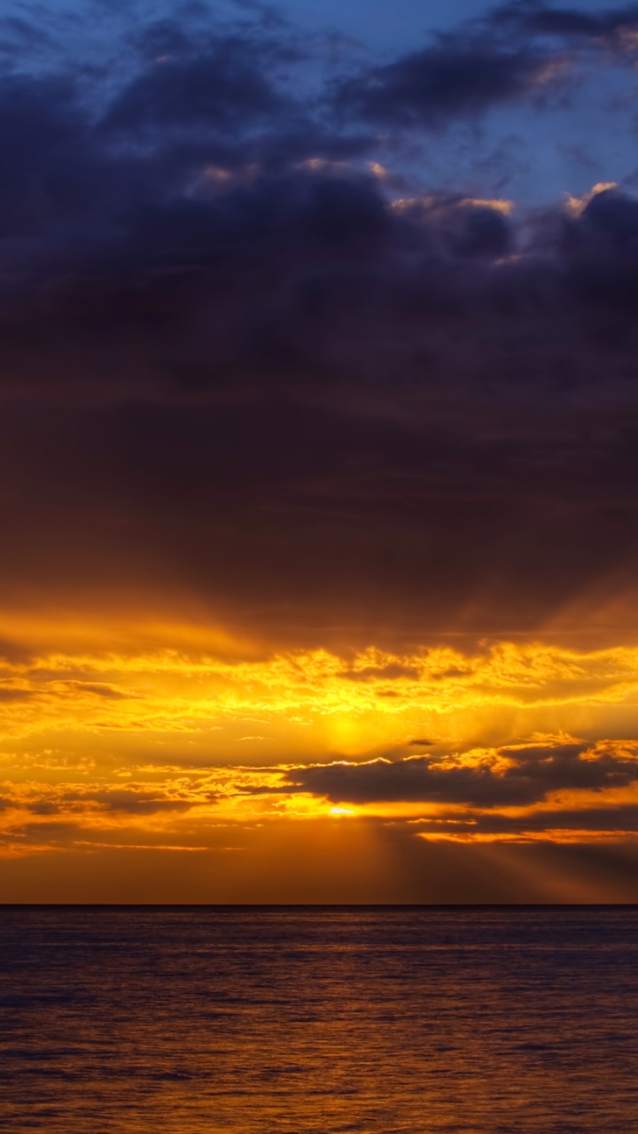 Earth Sunset, 720x1280, Phone HD Wallpaper
