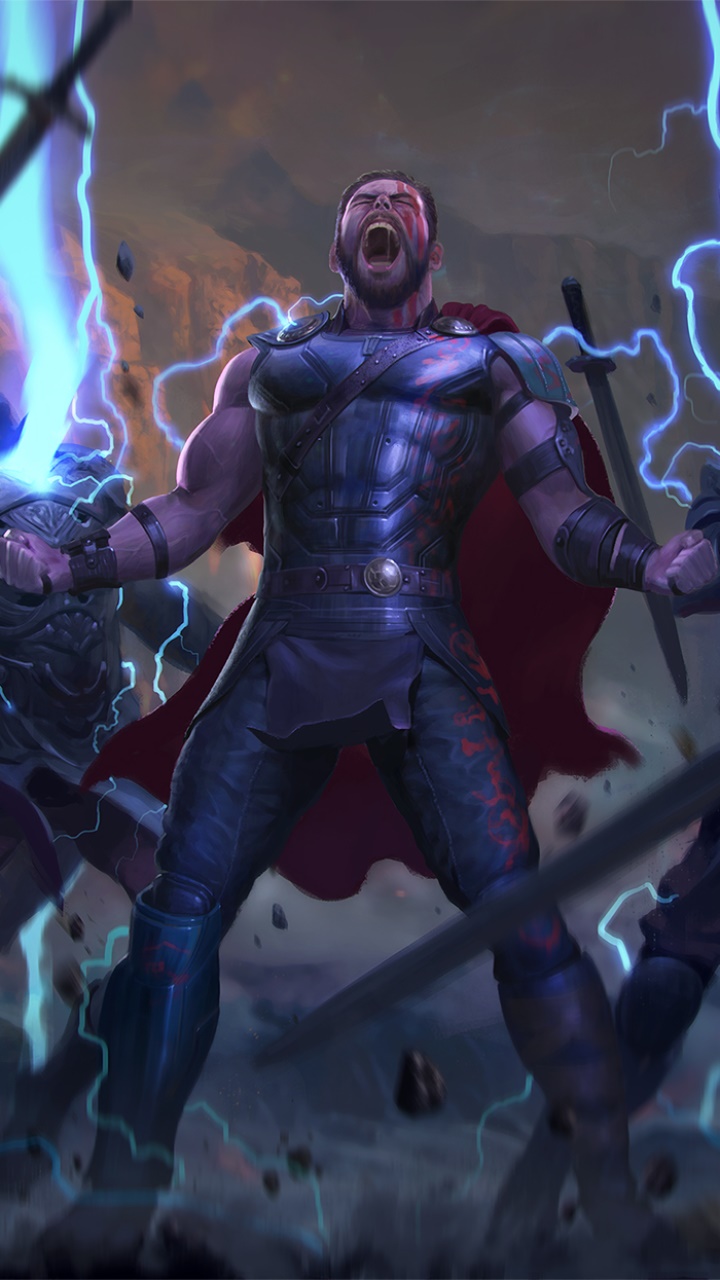 Movie Thor: Ragnarok, Thor, 720x1280, Phone HD Wallpaper