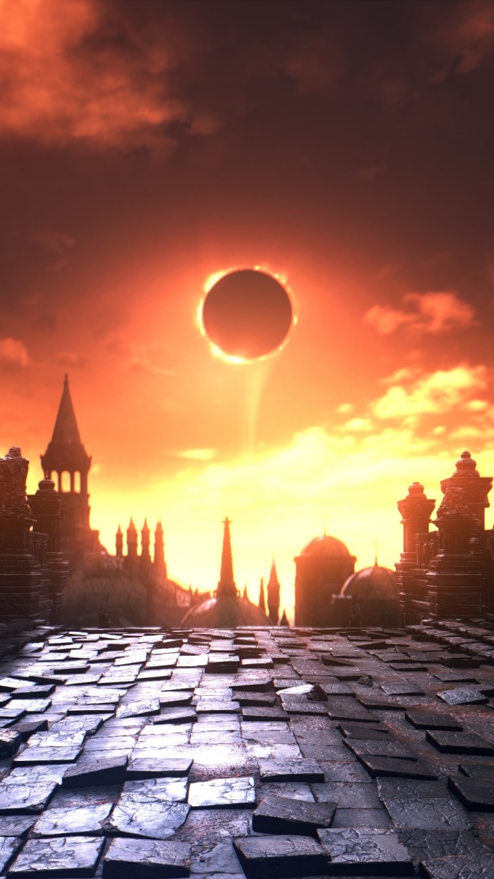 Video Game Dark Souls III, Eclipse, 720x1280, Phone HD Wallpaper