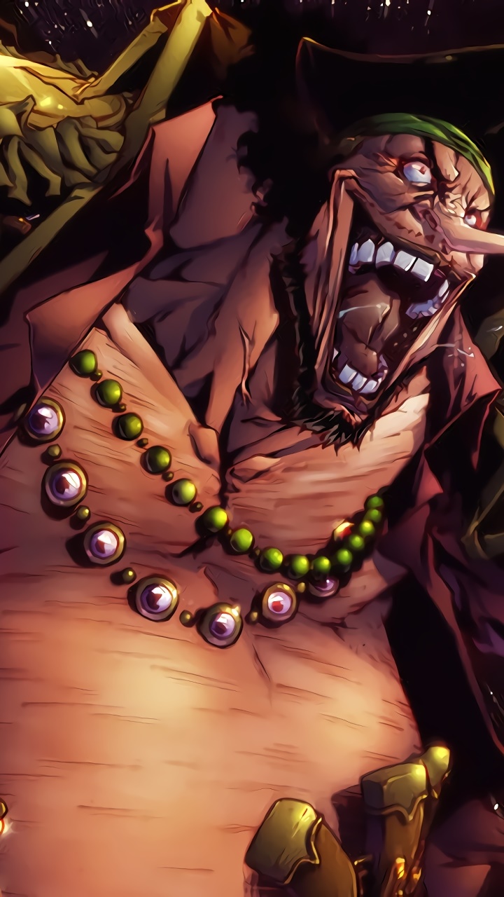 Anime One Piece, Marshall D. Teach, 720x1280, Phone HD Wallpaper