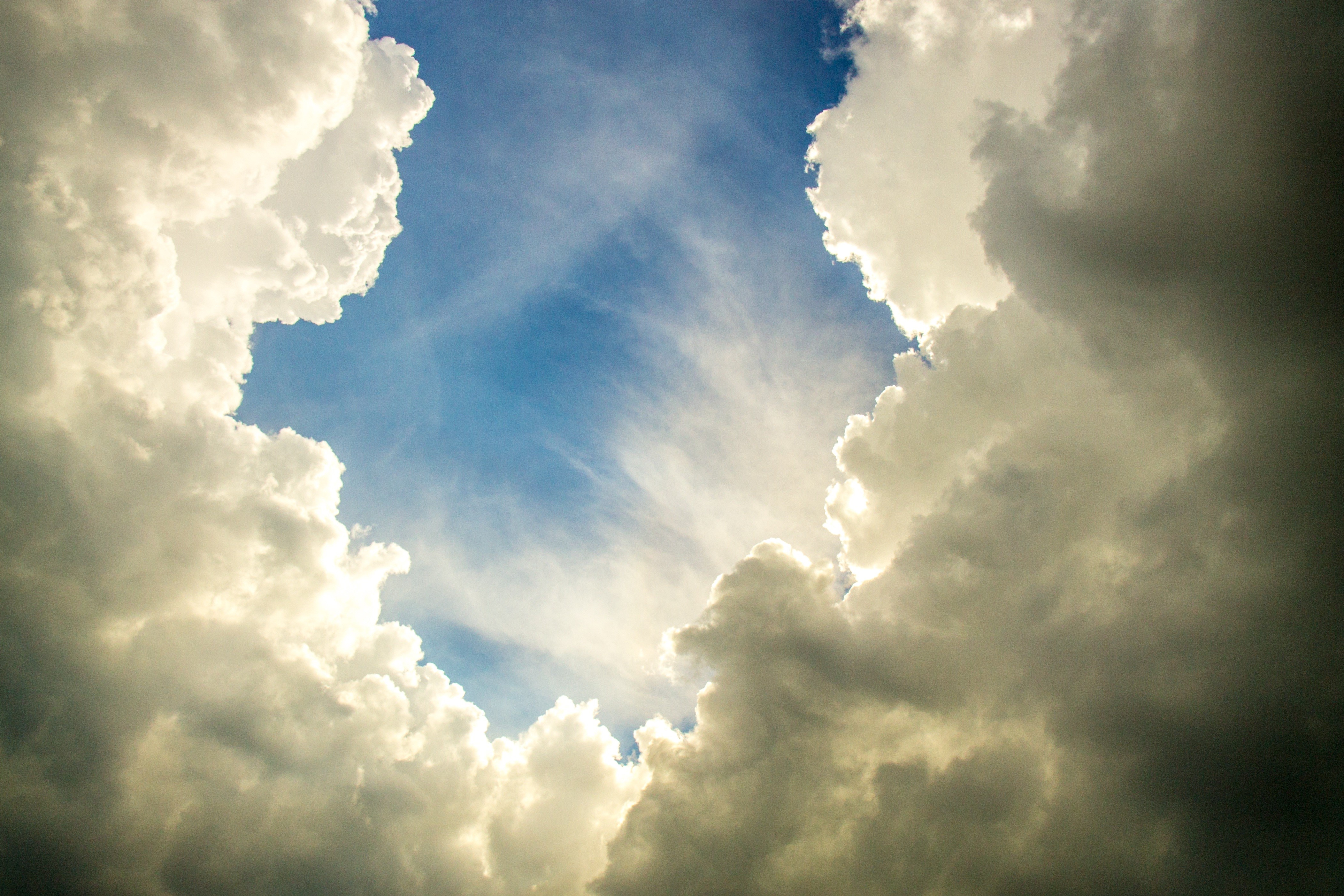 clouds, sky, nature, hd, 4k, HD Wallpaper
