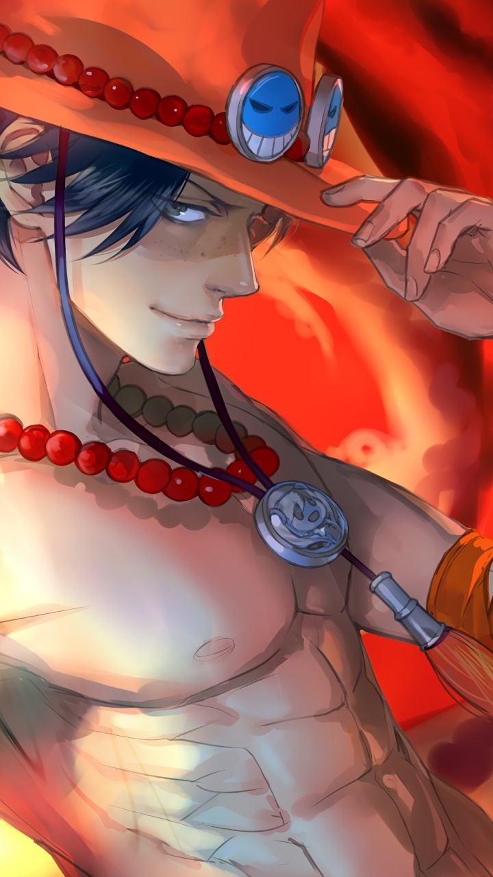Anime One Piece, Portgas D. Ace, 720x1280, Phone HD Wallpaper