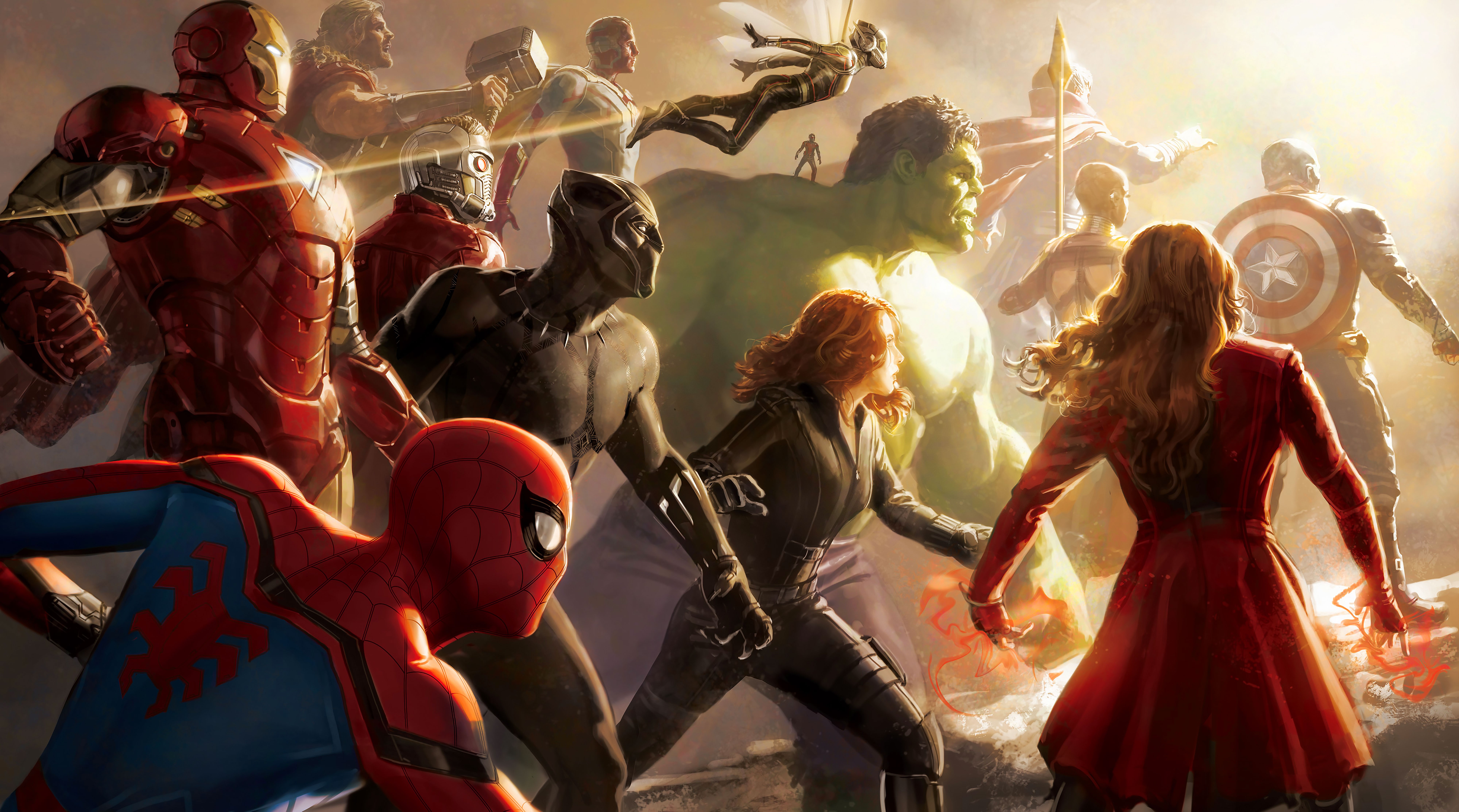 avengers infinity war, movies, 2018 movies, hd, artwork, artist, 4k, 5k, 8k, HD Wallpaper