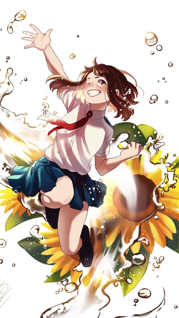 Anime My Hero Academia, Ochaco Uraraka, 720x1280, Phone HD Wallpaper