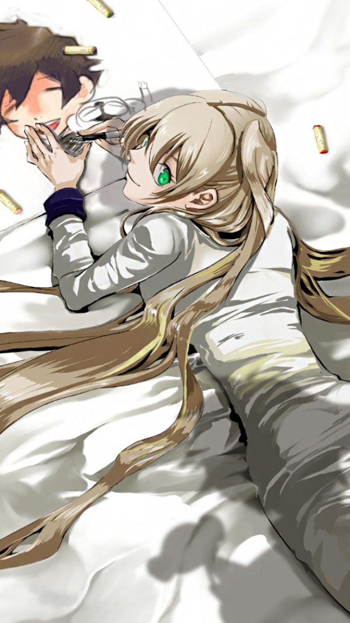 Anime Blood Blockade Battlefront, Mary Macbeth, 720x1280, Phone HD Wallpaper