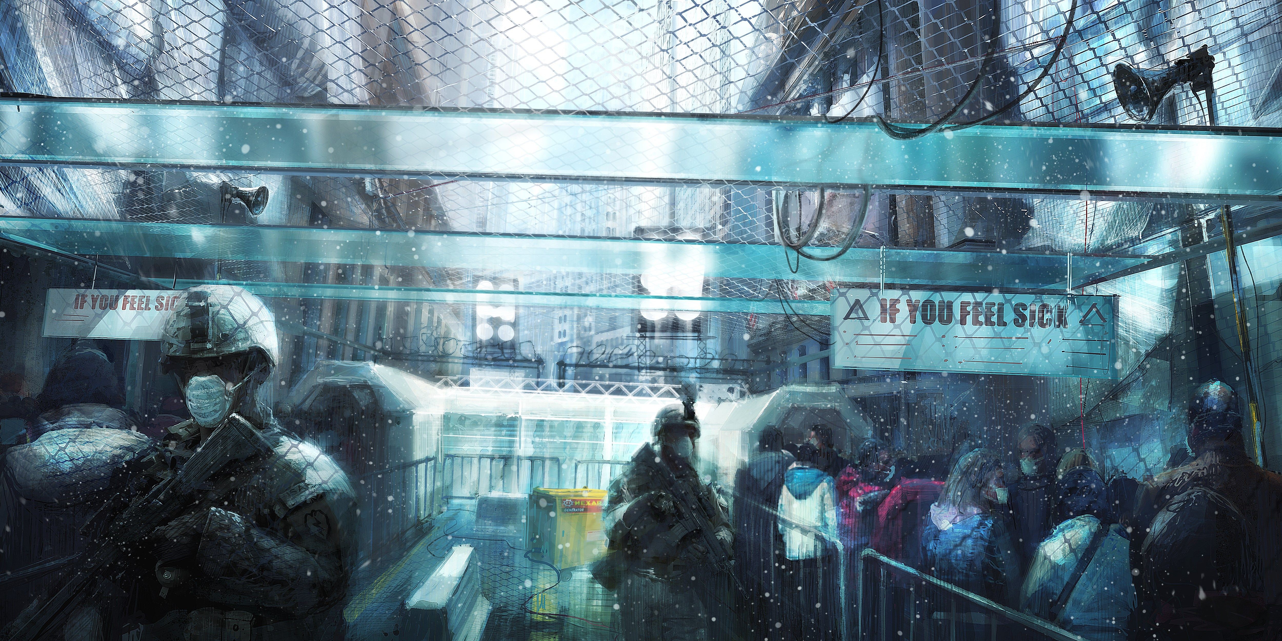 tom clancys the division, games, xbox games, ps4 games, pc games, 4k, hd, 5k, artist, artwork, digital art, HD Wallpaper