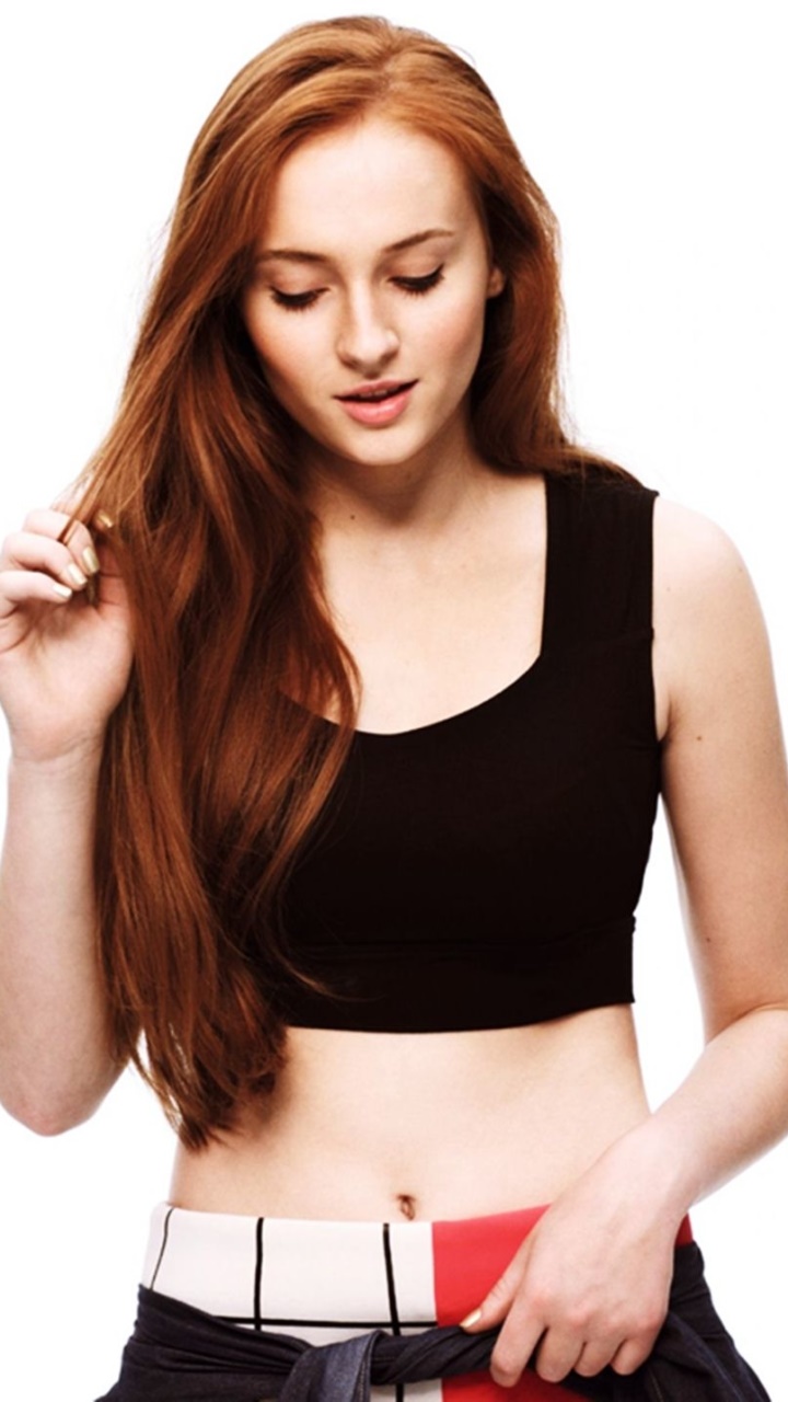 Celebrity Sophie Turner, Actress, Redhead, American, 720x1280, Phone HD Wallpaper