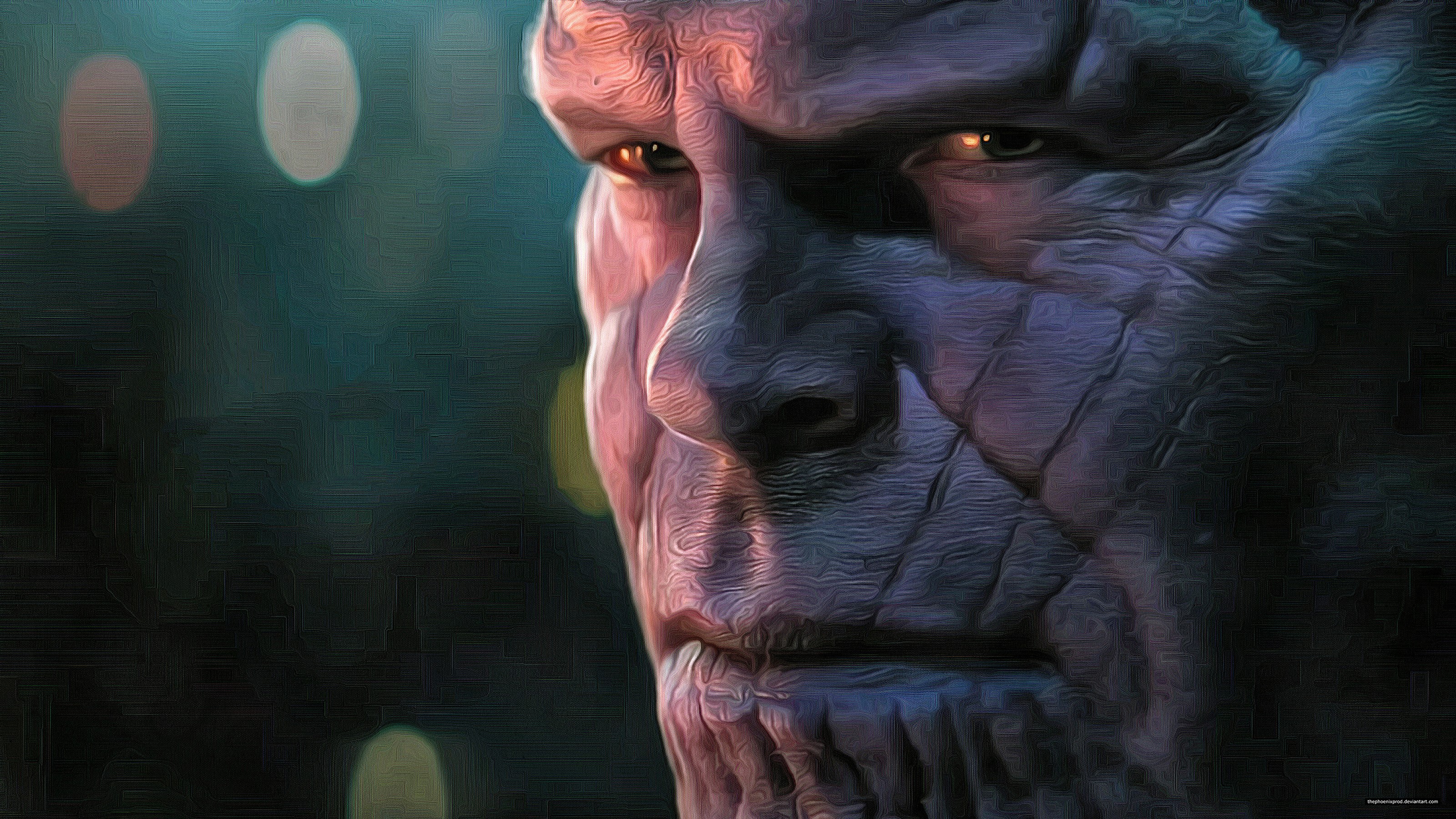 thanos, avengers infinity war, movies, 2018 movies, hd, 4k, artwork, artist, deviantart, HD Wallpaper