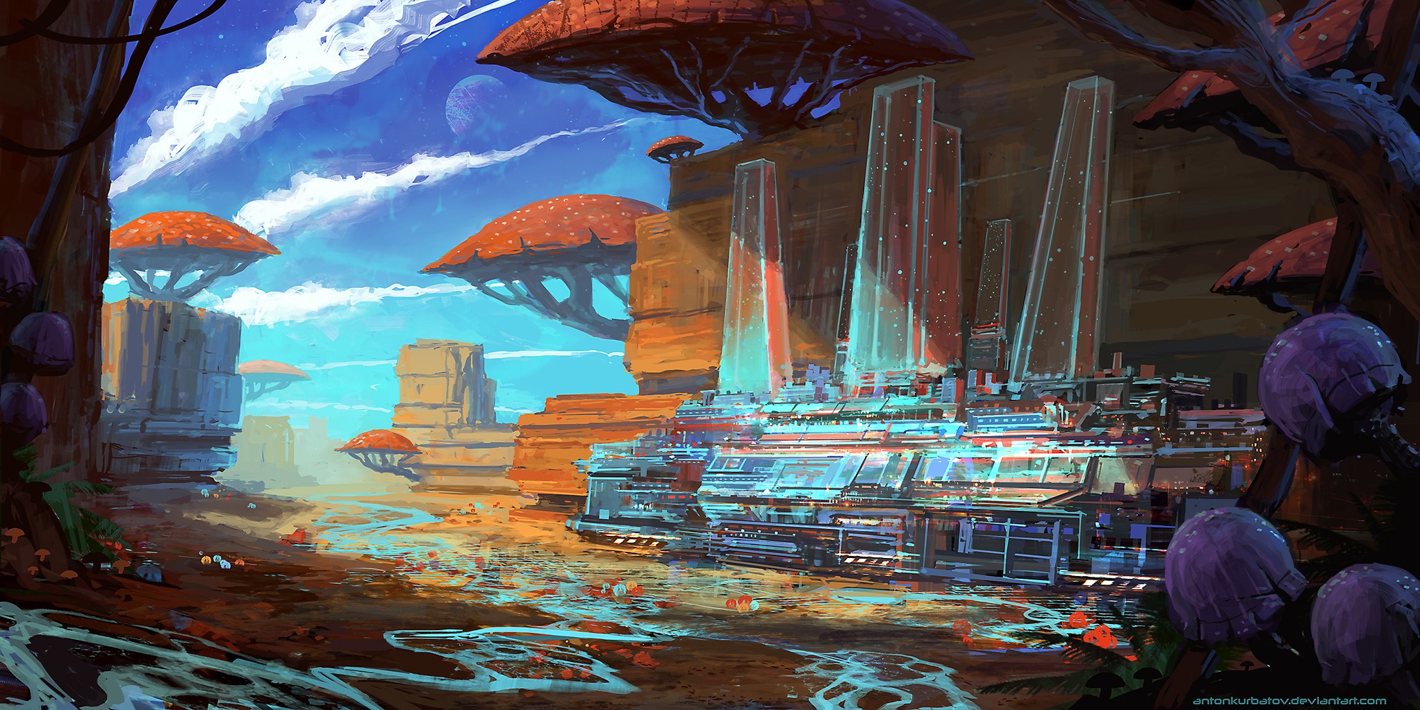 painting, artist, artwork, digital art, hd, deviantart, HD Wallpaper