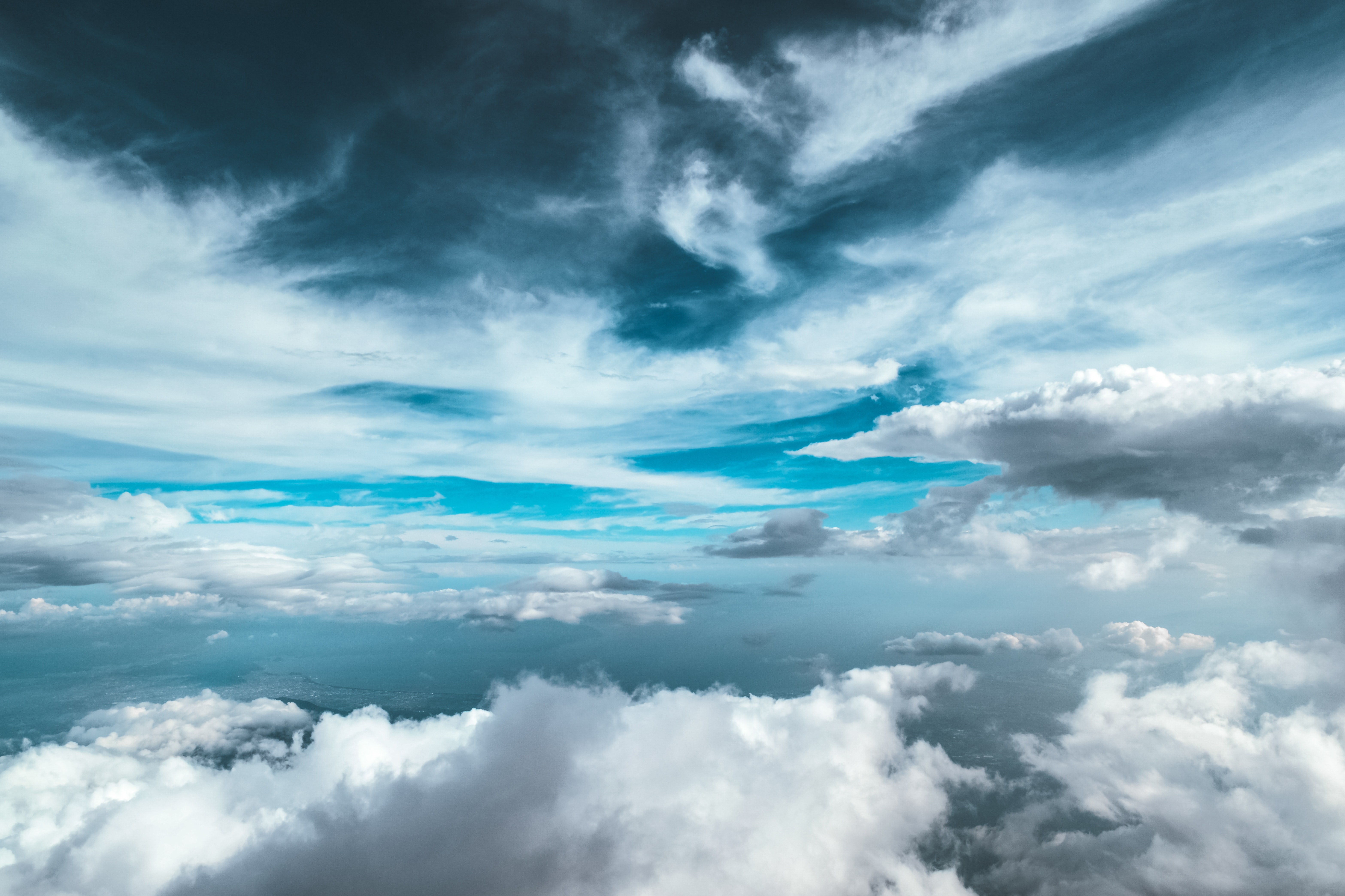 clouds, sky, nature, hd, 4k, 5k, HD Wallpaper
