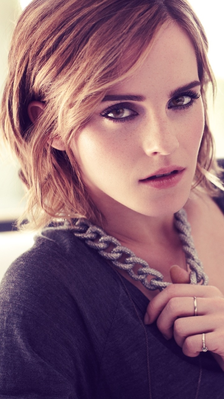 Celebrity Emma Watson, Brown Eyes, English, Actress, Brunette, 720x1280, Phone HD Wallpaper