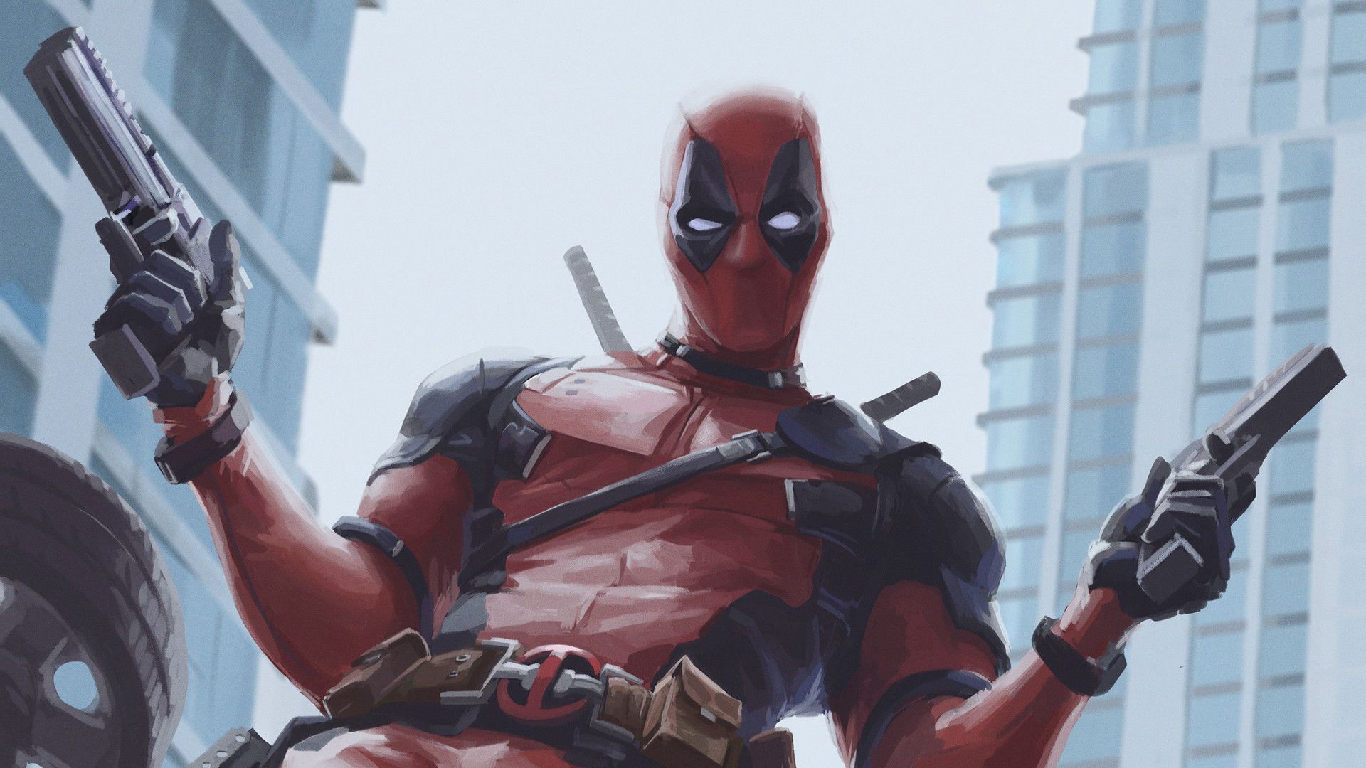deadpool, superheroes, hd, artwork, HD Wallpaper