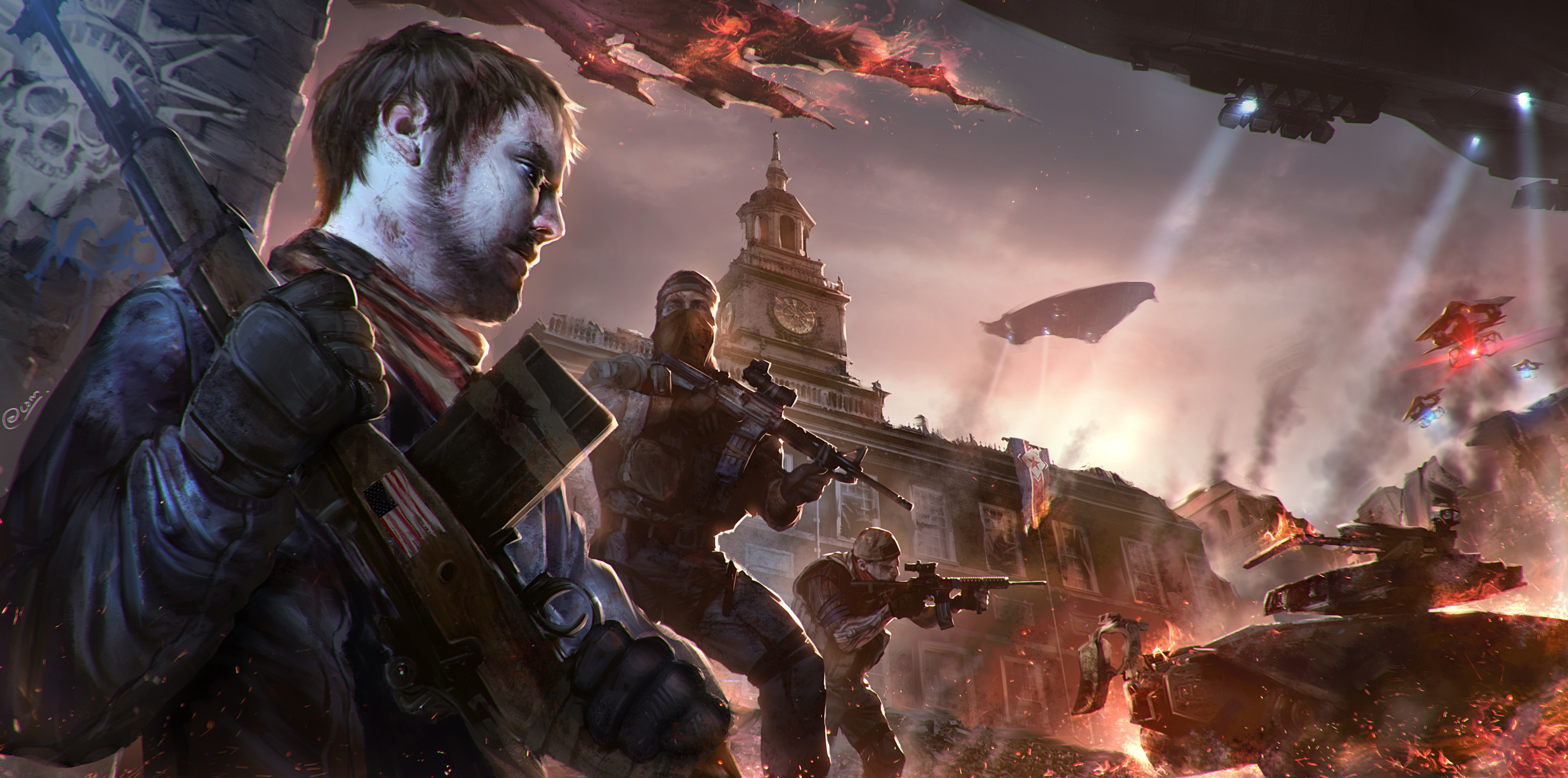 homefront the revolution, games, ps games, xbox games, pc games, 2016 games, 4k, hd, 5k, HD Wallpaper