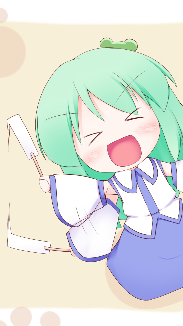 Anime Touhou, Sanae Kochiya, 720x1280, Phone HD Wallpaper