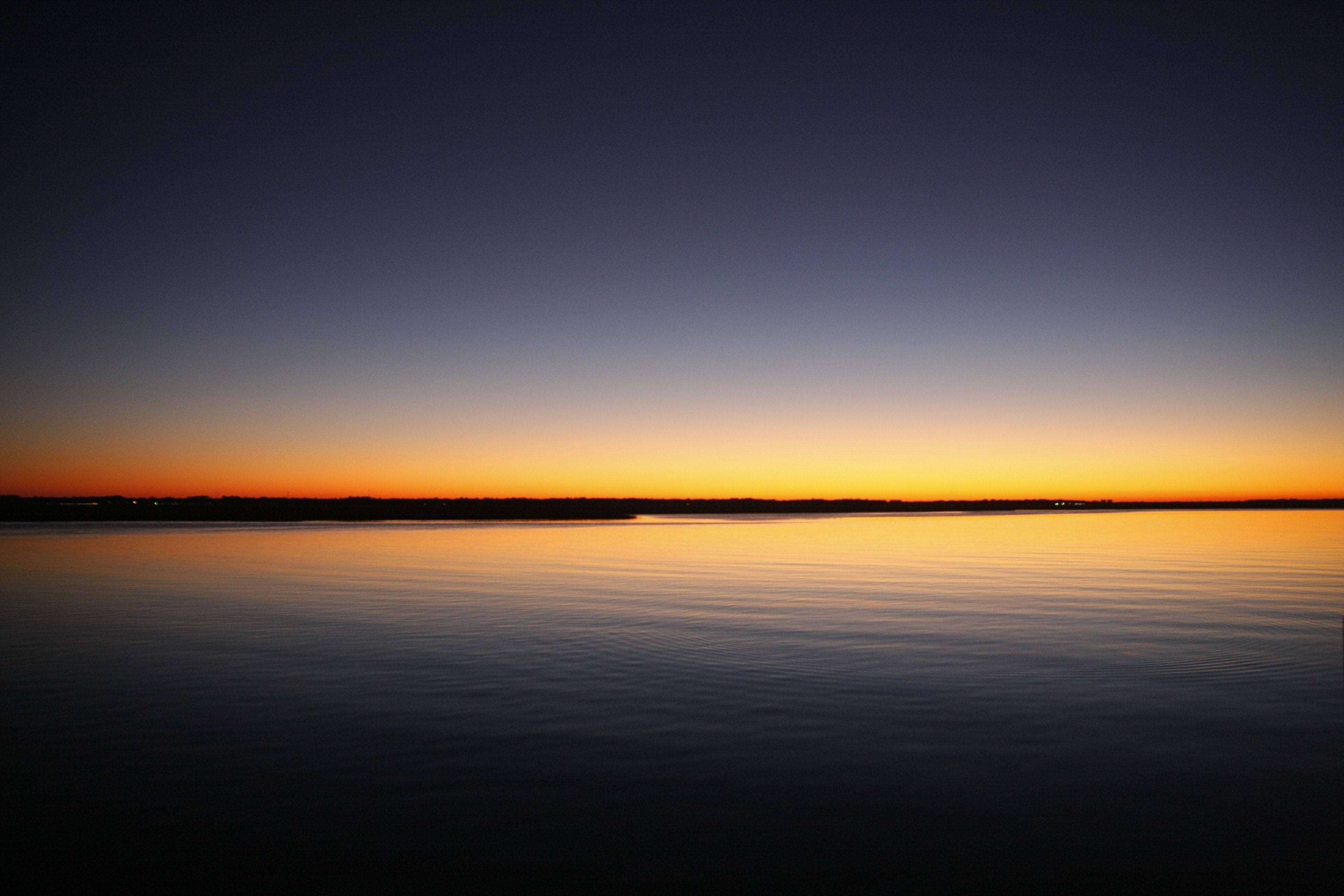 silhouette, sea, hd, 4k, nature, HD Wallpaper