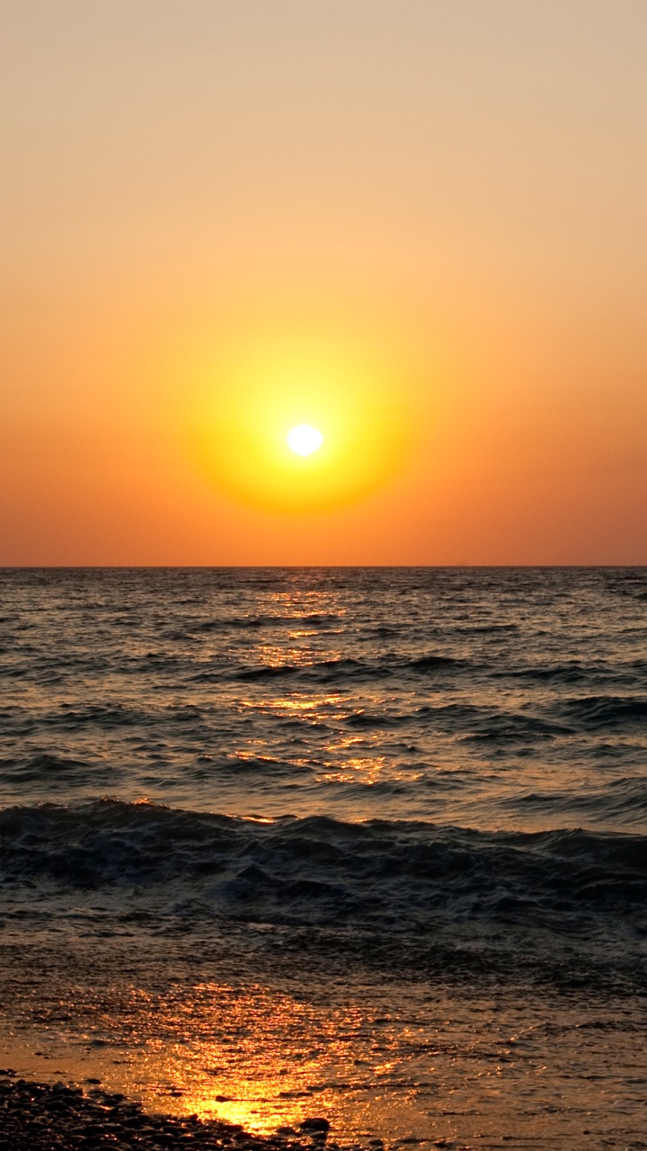 Earth Sunset, 720x1280, Phone HD Wallpaper