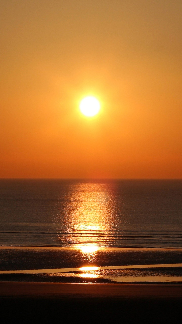 Earth Sunset, 720x1280, Phone HD Wallpaper
