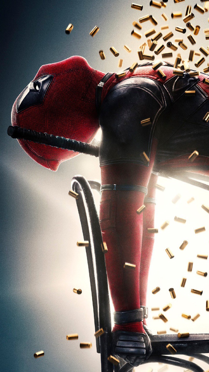 Movie Deadpool 2, Antihero, Wade Wilson, Ryan Reynolds, Superhero, Deadpool, 720x1280, Phone HD Wallpaper