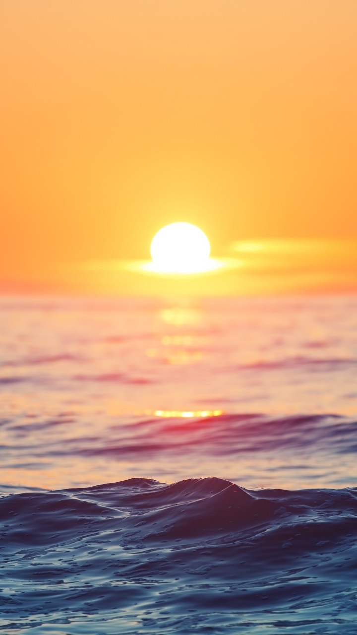 Earth Sunset, 720x1280, Phone HD Wallpaper