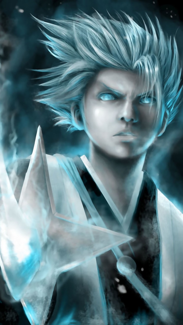 Anime Bleach, Tōshirō Hitsugaya, 720x1280, Phone HD Wallpaper