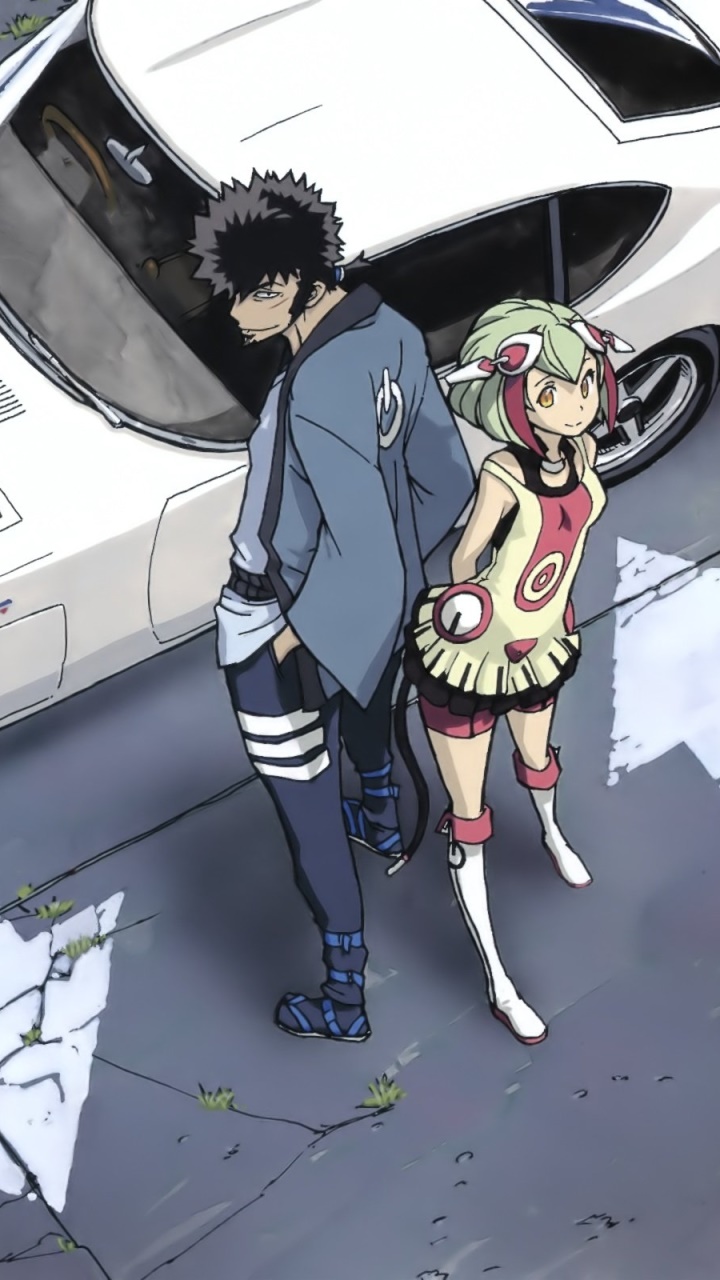Anime Dimension W, Mira Yurizaki, Kyōma Mabuchi, 720x1280, Phone HD Wallpaper