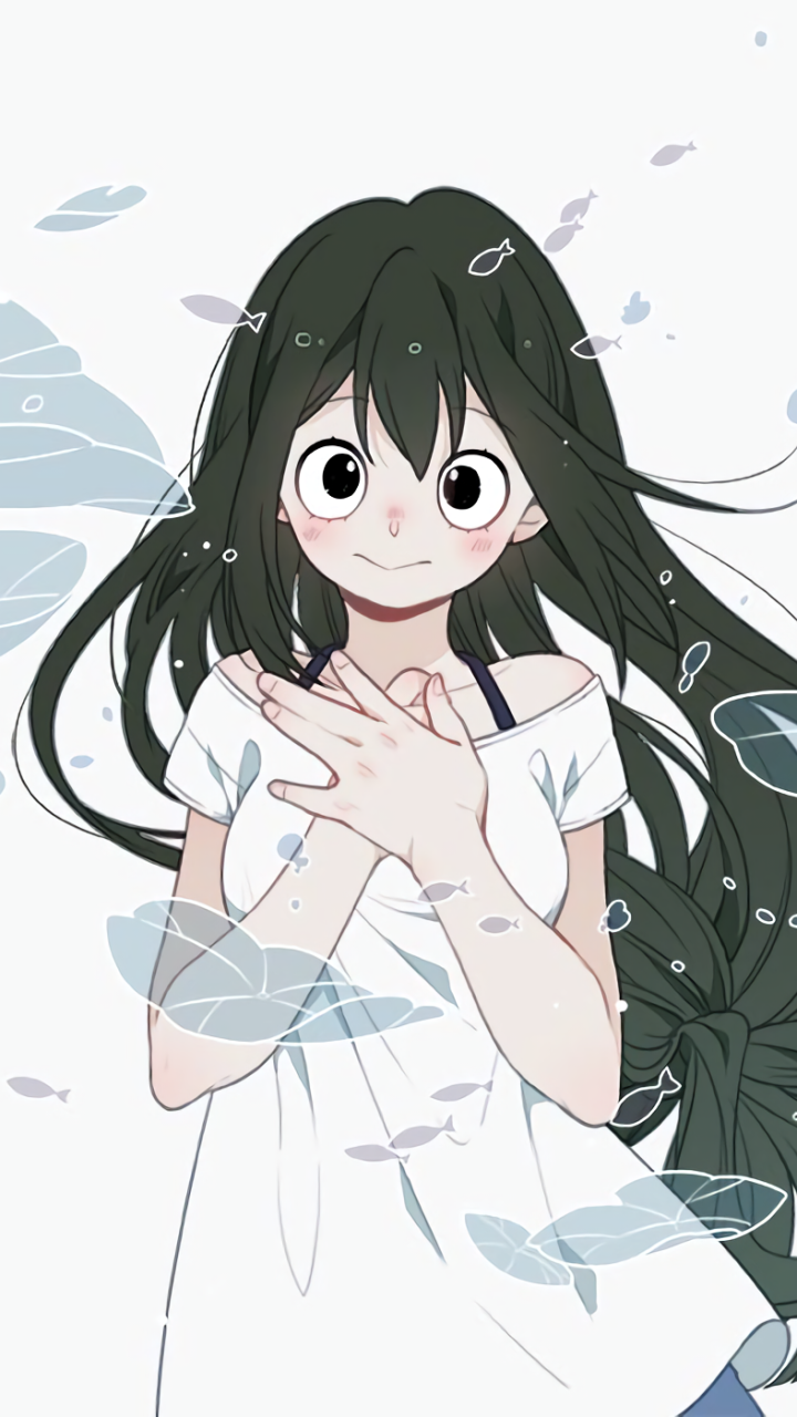 Anime My Hero Academia, Tsuyu Asui, 720x1280, Phone HD Wallpaper