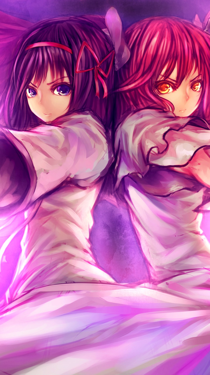 Anime Puella Magi Madoka Magica, Ultimate Madoka, Madoka Kaname, Homura Akemi, 720x1280, Phone HD Wallpaper