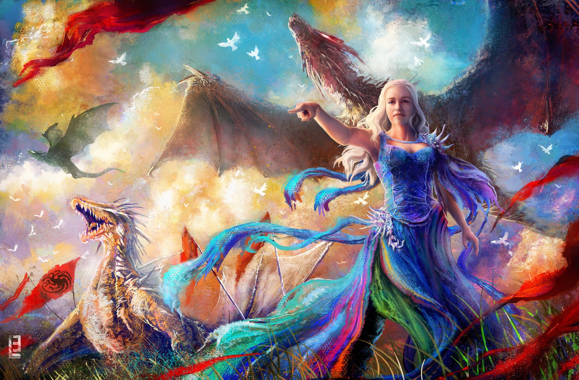 game of thrones, tv shows, hd, artist, artwork, digital art, artstation, HD Wallpaper