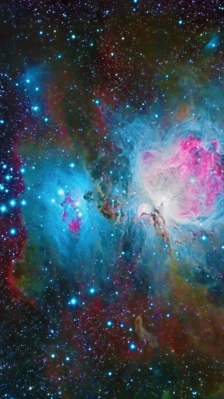 Sci Fi Nebula, Colorful, Stars, Colors, Space, 720x1280, Phone HD Wallpaper