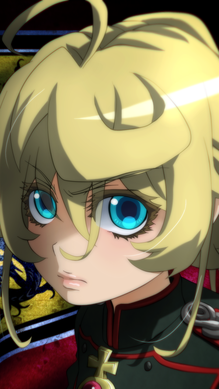 Anime Youjo Senki, Tanya Degurechaff, 720x1280, Phone HD Wallpaper